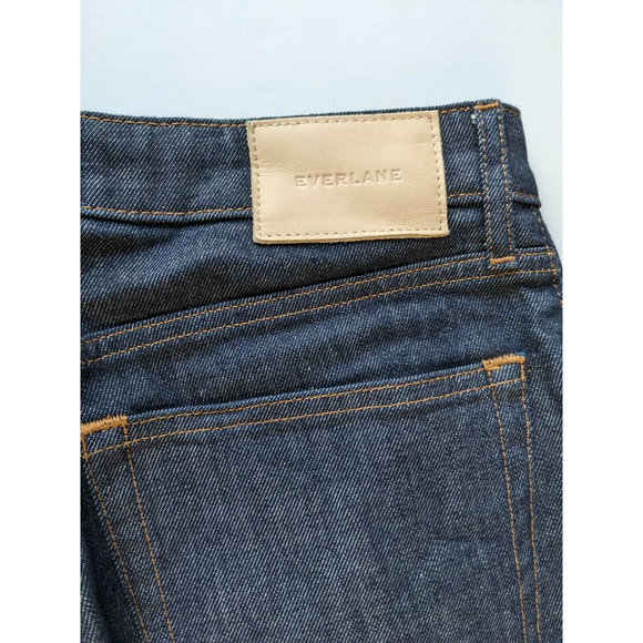 Everlane Women's Dark Wash High-Rise Straight Jean Size 27 Regular - Picture 3 of 8